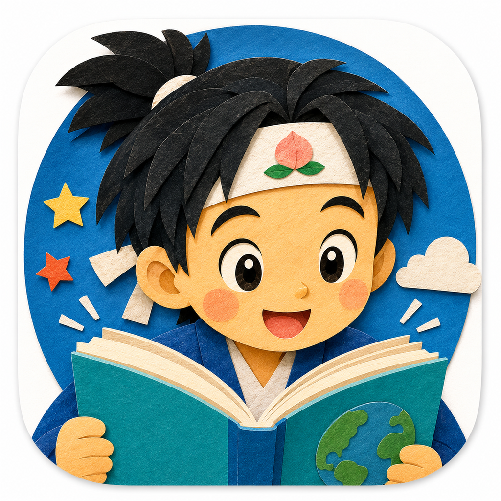 アプリ「えいご絵本」のアイコン